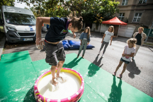 Dozens of Neighbours Came to Different Cukrovarnická Experience event